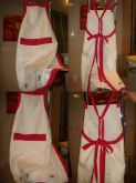 Avental Com Morangos Bordados